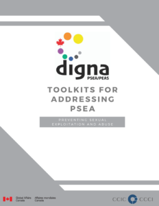 Outils et leçons tirés d'une enquête sur l'exploitation et les abus sexuels  - Digna
